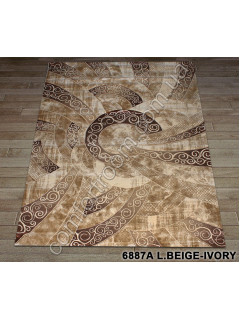 Килим Nidal 6887a beige-ivory